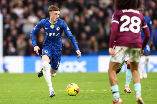 Chelsea v Burnley 21 February 2026, London - Premier League Football - Chelsea v Burnley - Cole Palmer of Chelsea - Photo: Jacques Feeney Offside. London UK Copyright: xJacquesxFeeneyx xOffsidexOffside