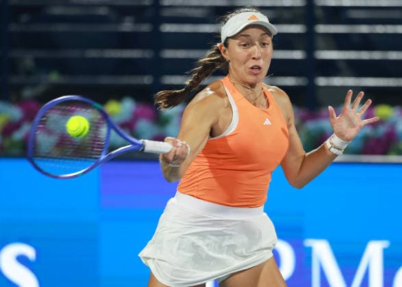 Jessica Pegula, Endspiel, Final, Dubai Duty Free Tennis Championships, Dubai, U.A.E. Copyright: xJuergenxHasenkopfx