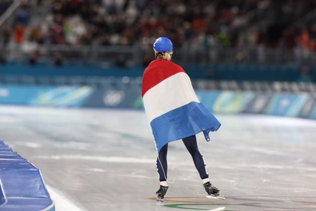 Speed skating, Eisschnelllauf - Milano Cortina 2026 Winter Olympics: Day 15 On February 21, 2026, in Milan, Italy, Marijke Groenewoud wins the gold medal during the Women s Mass Start at the Milano Cortina 2026 Winter Olympic Games, Olympische Spiele, Olympia, OS at Milano Speed Skating Stadium. Milano Italy  Copyright: xMattiaxMarteganix originalFilename:martegani-serieami260221_npMqg.jpg