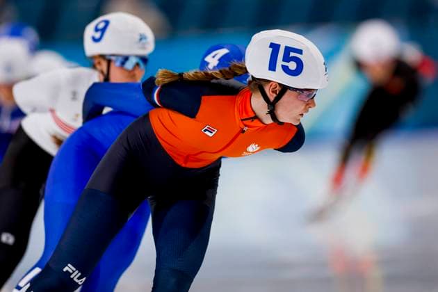 Bente Kerkhoff of the Netherlands Women s Mass Start Final, Milano Cortina 2026 Winter Olympics: Day 15, Speed skating, Eisschnelllauf - Milano Cortina 2026 Winter Olympics: Day 15, Milano Speed Skating Stadium, February 21, 2026, Milan, Italy.