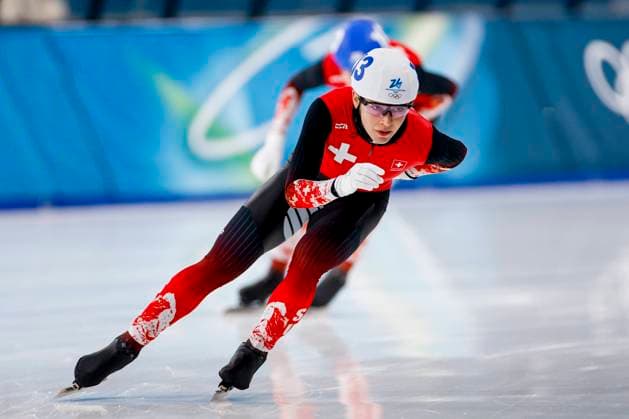 Kaitlyn McGregor of Switzerland Women s Mass Start Final, Milano Cortina 2026 Winter Olympics: Day 15, Speed skating, Eisschnelllauf - Milano Cortina 2026 Winter Olympics: Day 15, Milano Speed Skating Stadium, February 21, 2026, Milan, Italy.