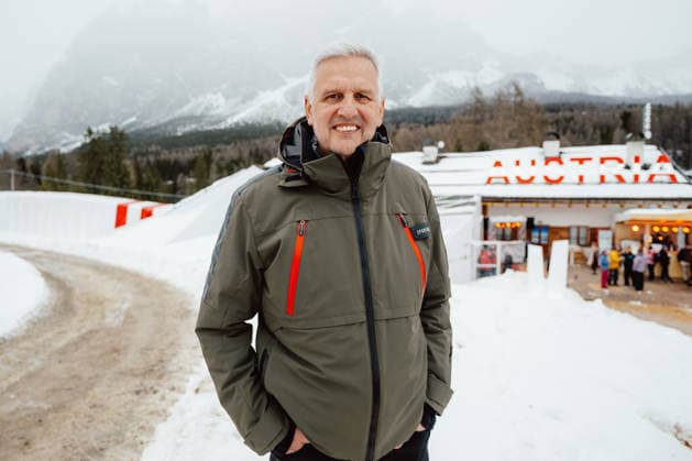 OLYMPICS - Winter Olympic Games, Olympische Spiele, Olympia, OS Milano Cortina 2026 CORTINA D AMPEZZO,ITALY,21.FEB.26 - OLYMPICS - Winter Olympic Games Milano Cortina 2026, Austria House, media event, media talk, Olympia Bilanz. Image shows Harald Winkler (AUT).  GEPAxpictures xAlexanderxSolc