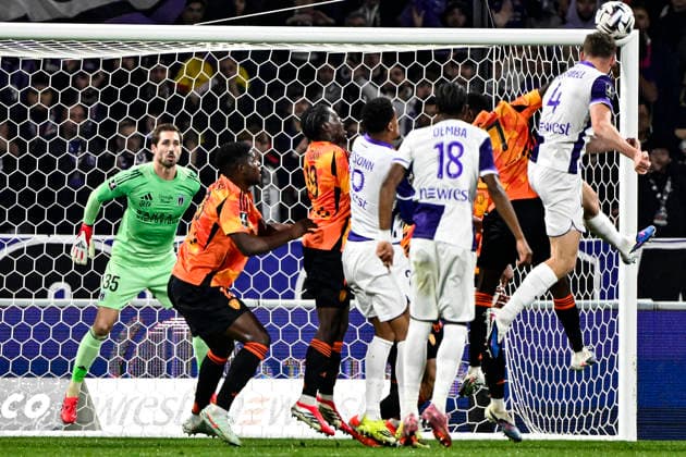 FOOTBALL : Toulouse vs PFC - 23eme Journee de Ligue1 McDonald S - Toulouse - 21 02 2026 Charlie Cresswell (tfc) Toulouse  Copyright: xThierryxBretonx