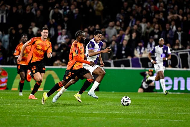 FOOTBALL : Toulouse vs PFC - 23eme Journee de Ligue1 McDonald S - Toulouse - 21 02 2026 Jonathan Ikone (pfc) Toulouse  Copyright: xThierryxBretonx