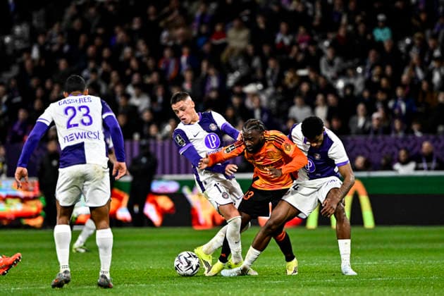 FOOTBALL : Toulouse vs PFC - 23eme Journee de Ligue1 McDonald S - Toulouse - 21 02 2026 Jonathan Ikone (pfc) Toulouse  Copyright: xThierryxBretonx