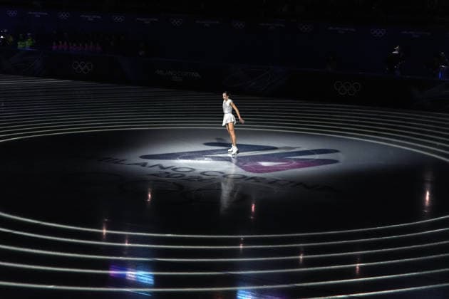 Pn Milano 21 02 2026 - Olimpiadi Milano Cortina 2026 Figure skating, Eiskunstlauf Exhibition foto Image nella foto: Carolina Kostner 