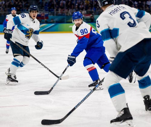 260221 Tomas Tatar of Slovakia in the men s Ice hockey, Eishockey bronze medal game between Slovakia and Finland during day 15 of the 2026 Winter Olympics on February 21, 2026 in Milan. Photo: Emma Wallskog BILDBYRAN kod EW JM0801 bbeng ishockey ice hockey Olympic Games, Olympische Spiele, Olympia, OS olympics winter olympics os ol olympiska spel vinter-os olympiske leker milano cortina 2026 milan cortina 2026 milano cortina 2026 olympic games milano cortina 2026 winter olympic games milano cortina-os milano cortina-ol vinter-ol bronsmatch bronze medal game finland slovakien slovakia *** 260221 Tomas Tatar of Slovakia in the men s ice hockey bronze medal game between Slovakia and Finland during day 15 of the 2026 Winter Olympics on February 21, 2026 in Milan Photo Emma Wallskog BILDBYRAN kod EW JM0801 bbeng ishockey ice hockey olympic games olympics winter olympics os ol olympiska spel vinter os olympiske leker milano cortina 2026 milan cortina 2026 milano cortina 2026 olympic games milano cortina 2026 winter olympic games milano cortina os milano cortina ol vinter ol bronsmatch bronze medal game finland slovakien slovakia  Copyright: EMMAxWALLSKOG BB260221EW063