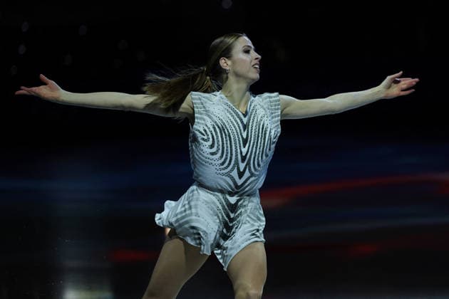 Winter Olympics - Figure skating, Eiskunstlauf Exhibition Gala Carolina Kostner of Team Italy performs during a Figure Skating Exhibition Gala on day fifteen of the Milano Cortina 2026 Winter Olympic Games, Olympische Spiele, Olympia, OS at Milano Ice Skating Arena on February 21, 2026 in Milan, Italy. Photo by Alexis Jumeau ABACAPRESS.COM Milan Italy  Copyright: xJumeauxAlexis ABACAx