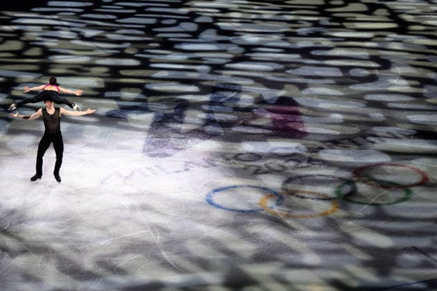 260221 Maria Pavlova and Alexei Sviatchenko of Hungary perform in the Figure skating, Eiskunstlauf Exhibition Gala during day 15 of the 2026 Winter Olympics on February 21, 2026 in Milan. Photo: Carl Sandin BILDBYRAN kod CS CS0890 konstakning figure skating kunstlop Olympic Games, Olympische Spiele, Olympia, OS olympics winter olympics os ol olympiska spel vinter-os olympiske leker milano cortina 2026 milan cortina 2026 milano cortina 2026 olympic games milano cortina 2026 winter olympic games milano cortina-os milano cortina-ol vinter-ol 15 bbeng *** 260221 Maria Pavlova and Alexei Sviatchenko of Hungary perform in the figure skating Exhibition Gala during day 15 of the 2026 Winter Olympics on February 21, 2026 in Milan Photo Carl Sandin BILDBYRAN kod CS CS0890 konstakning figure skating kunstlop olympic games olympics winter olympics os ol olympiska spel vinter os olympiske leker milano cortina 2026 milan cortina 2026 milano cortina 2026 olympic games milano cortina 2026 winter olympic games milano cortina os milano cortina ol vinter ol 15 bbeng  Copyright: CARLxSANDIN BB260221CS043