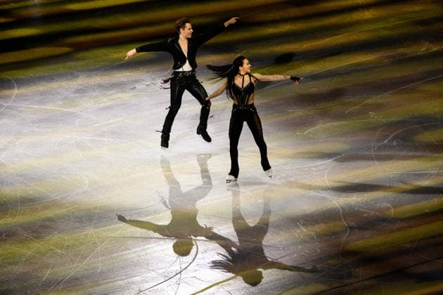260221 Allison Reed and Saulius Ambrulevicius of Lithuania perform in the Figure skating, Eiskunstlauf Exhibition Gala during day 15 of the 2026 Winter Olympics on February 21, 2026 in Milan. Photo: Carl Sandin BILDBYRAN kod CS CS0890 konstakning figure skating kunstlop Olympic Games, Olympische Spiele, Olympia, OS olympics winter olympics os ol olympiska spel vinter-os olympiske leker milano cortina 2026 milan cortina 2026 milano cortina 2026 olympic games milano cortina 2026 winter olympic games milano cortina-os milano cortina-ol vinter-ol 15 bbeng *** 260221 Allison Reed and Saulius Ambrulevicius of Lithuania perform in the figure skating Exhibition Gala during day 15 of the 2026 Winter Olympics on February 21, 2026 in Milan Photo Carl Sandin BILDBYRAN kod CS CS0890 konstakning figure skating kunstlop olympic games olympics winter olympics os ol olympiska spel vinter os olympiske leker milano cortina 2026 milan cortina 2026 milano cortina 2026 olympic games milano cortina 2026 winter olympic games milano cortina os milano cortina ol vinter ol 15 bbeng  Copyright: CARLxSANDIN BB260221CS048