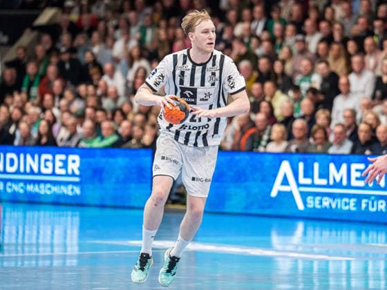 Frisch Auf Goeppingen vs. THW Kiel, Handball, 1. Bundesliga, Herren, Spielzeit 2025 2026, 21.02.2026, Frisch Auf Goeppingen vs. THW Kiel, Handball, 1. Bundesliga, Herren, Spielzeit 2025 2026, 21.02.2026 Goeppingen Copyright: xEibner-Pressefoto MichaelxSchmidx EP_MST