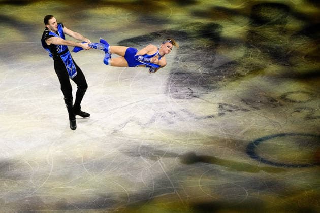 260221 Anastasiia Metelkina and Luka Berulava of Georgia perform in the Figure skating, Eiskunstlauf Exhibition Gala during day 15 of the 2026 Winter Olympics on February 21, 2026 in Milan. Photo: Carl Sandin BILDBYRAN kod CS CS0890 konstakning figure skating kunstlop Olympic Games, Olympische Spiele, Olympia, OS olympics winter olympics os ol olympiska spel vinter-os olympiske leker milano cortina 2026 milan cortina 2026 milano cortina 2026 olympic games milano cortina 2026 winter olympic games milano cortina-os milano cortina-ol vinter-ol 15 bbeng *** 260221 Anastasiia Metelkina and Luka Berulava of Georgia perform in the figure skating Exhibition Gala during day 15 of the 2026 Winter Olympics on February 21, 2026 in Milan Photo Carl Sandin BILDBYRAN kod CS CS0890 konstakning figure skating kunstlop olympic games olympics winter olympics os ol olympiska spel vinter os olympiske leker milano cortina 2026 milan cortina 2026 milano cortina 2026 olympic games milano cortina 2026 winter olympic games milano cortina os milano cortina ol vinter ol 15 bbeng  Copyright: CARLxSANDIN BB260221CS051