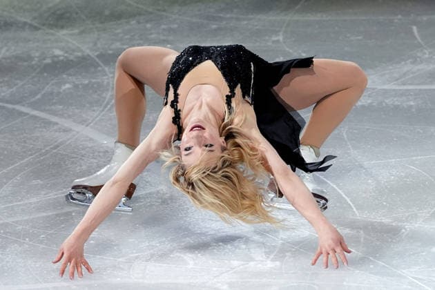 Pn Milano 21 02 2026 - Olimpiadi Milano Cortina 2026 Figure skating, Eiskunstlauf Exhibition foto Image nella foto: Amber Glenn 