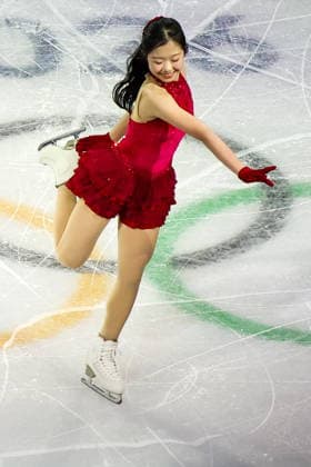 ITALY, MILAN - FEBRUARY 21, 2026: Ami Nakai of Japan performs during the Figure skating, Eiskunstlauf exhibition gala at the 2026 Winter Olympic Games, Olympische Spiele, Olympia, OS at Milano Ice Skating Arena. Peter Kovalev TASS  89055529