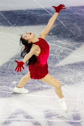 ITALY, MILAN - FEBRUARY 21, 2026: Ami Nakai of Japan performs during the Figure skating, Eiskunstlauf exhibition gala at the 2026 Winter Olympic Games, Olympische Spiele, Olympia, OS at Milano Ice Skating Arena. Peter Kovalev TASS  89055532