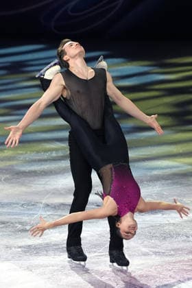 Pn Milano 21 02 2026 - Olimpiadi Milano Cortina 2026 Figure skating, Eiskunstlauf Exhibition foto Image nella foto: Maria Pavlova-Alexei Sviatkenko 