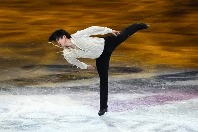 Pn Milano 21 02 2026 - Olimpiadi Milano Cortina 2026 Figure skating, Eiskunstlauf Exhibition foto Image nella foto: Junhwan Cha 
