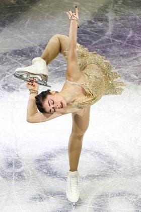 ITALY, MILAN - FEBRUARY 21, 2026: AIN athlete from Russia Adeliia Petrosian performs during the Figure skating, Eiskunstlauf exhibition gala at the 2026 Winter Olympic Games, Olympische Spiele, Olympia, OS at Milano Ice Skating Arena. Peter Kovalev TASS  89056431