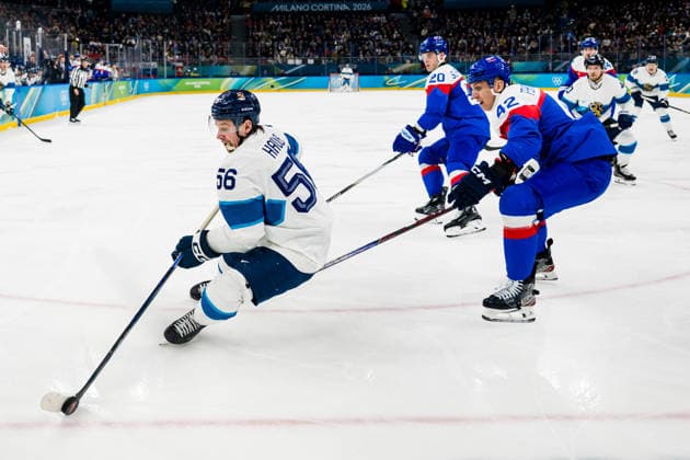 260221 Erik Haula of Finland and Martin Fehervary of Slovakia in the men s Ice hockey, Eishockey bronze medal game between Slovakia and Finland during day 15 of the 2026 Winter Olympics on February 21, 2026 in Milan. Photo: Emma Wallskog BILDBYRAN kod EW JM0801 bbeng ishockey ice hockey Olympic Games, Olympische Spiele, Olympia, OS olympics winter olympics os ol olympiska spel vinter-os olympiske leker milano cortina 2026 milan cortina 2026 milano cortina 2026 olympic games milano cortina 2026 winter olympic games milano cortina-os milano cortina-ol vinter-ol bronsmatch bronze medal game finland slovakien slovakia *** 260221 Erik Haula of Finland and Martin Fehervary of Slovakia in the men s ice hockey bronze medal game between Slovakia and Finland during day 15 of the 2026 Winter Olympics on February 21, 2026 in Milan Photo Emma Wallskog BILDBYRAN kod EW JM0801 bbeng ishockey ice hockey olympic games olympics winter olympics os ol olympiska spel vinter os olympiske leker milano cortina 2026 milan cortina 2026 milano cortina 2026 olympic games milano cortina 2026 winter olympic games milano cortina os milano cortina ol vinter ol bronsmatch bronze medal game finland slovakien slovakia  Copyright: EMMAxWALLSKOG BB260221EW076
