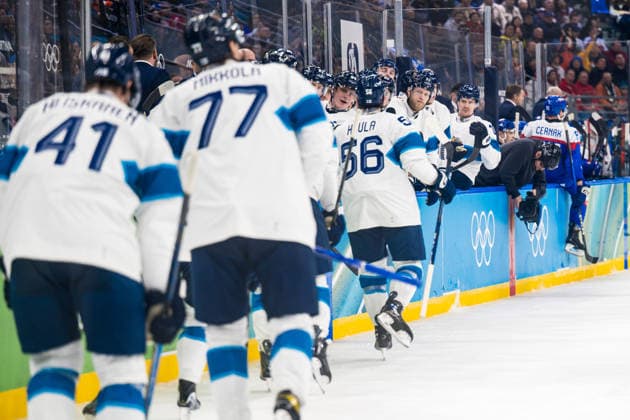 260221 Erik Haula of Finland celebrates 0-2 in the men s Ice hockey, Eishockey bronze medal game between Slovakia and Finland during day 15 of the 2026 Winter Olympics on February 21, 2026 in Milan. Photo: Emma Wallskog BILDBYRAN kod EW JM0801 bbeng ishockey ice hockey Olympic Games, Olympische Spiele, Olympia, OS olympics winter olympics os ol olympiska spel vinter-os olympiske leker milano cortina 2026 milan cortina 2026 milano cortina 2026 olympic games milano cortina 2026 winter olympic games milano cortina-os milano cortina-ol vinter-ol bronsmatch bronze medal game finland slovakien slovakia jubel *** 260221 Erik Haula of Finland celebrates 0 2 in the men s ice hockey bronze medal game between Slovakia and Finland during day 15 of the 2026 Winter Olympics on February 21, 2026 in Milan Photo Emma Wallskog BILDBYRAN kod EW JM0801 bbeng ishockey ice hockey olympic games olympics winter olympics os ol olympiska spel vinter os olympiske leker milano cortina 2026 milan cortina 2026 milano cortina 2026 olympic games milano cortina 2026 winter olympic games milano cortina os milano cortina ol vinter ol bronsmatch bronze medal game finland slovakien slovakia jubel  Copyright: EMMAxWALLSKOG BB260221EW077