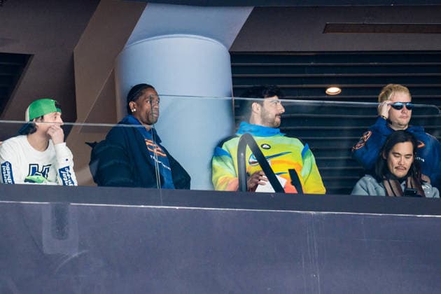 260221 Artis Travis Scott in the stands during the men s Ice hockey, Eishockey bronze medal game between Slovakia and Finland during day 15 of the 2026 Winter Olympics on February 21, 2026 in Milan. Photo: Emma Wallskog BILDBYRAN kod EW JM0801 bbeng ishockey ice hockey Olympic Games, Olympische Spiele, Olympia, OS olympics winter olympics os ol olympiska spel vinter-os olympiske leker milano cortina 2026 milan cortina 2026 milano cortina 2026 olympic games milano cortina 2026 winter olympic games milano cortina-os milano cortina-ol vinter-ol bronsmatch bronze medal game finland slovakien slovakia *** 260221 Artis Travis Scott in the stands during the men s ice hockey bronze medal game between Slovakia and Finland during day 15 of the 2026 Winter Olympics on February 21, 2026 in Milan Photo Emma Wallskog BILDBYRAN kod EW JM0801 bbeng ishockey ice hockey olympic games olympics winter olympics os ol olympiska spel vinter os olympiske leker milano cortina 2026 milan cortina 2026 milano cortina 2026 olympic games milano cortina 2026 winter olympic games milano cortina os milano cortina ol vinter ol bronsmatch bronze medal game finland slovakien slovakia  Copyright: EMMAxWALLSKOG BB260221EW078