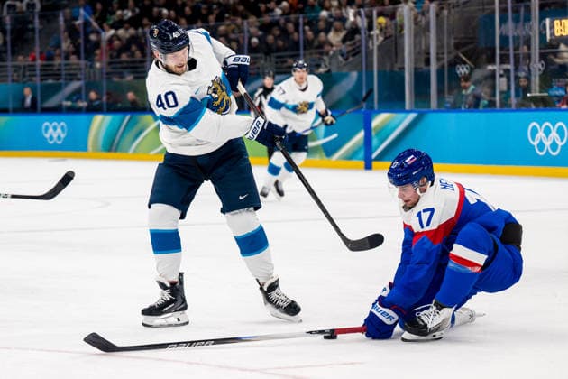 260221 Joel Armia of Finland and Simon Nemec of Slovakia in the men s Ice hockey, Eishockey bronze medal game between Slovakia and Finland during day 15 of the 2026 Winter Olympics on February 21, 2026 in Milan. Photo: Emma Wallskog BILDBYRAN kod EW JM0801 bbeng ishockey ice hockey Olympic Games, Olympische Spiele, Olympia, OS olympics winter olympics os ol olympiska spel vinter-os olympiske leker milano cortina 2026 milan cortina 2026 milano cortina 2026 olympic games milano cortina 2026 winter olympic games milano cortina-os milano cortina-ol vinter-ol bronsmatch bronze medal game finland slovakien slovakia *** 260221 Joel Armia of Finland and Simon Nemec of Slovakia in the men s ice hockey bronze medal game between Slovakia and Finland during day 15 of the 2026 Winter Olympics on February 21, 2026 in Milan Photo Emma Wallskog BILDBYRAN kod EW JM0801 bbeng ishockey ice hockey olympic games olympics winter olympics os ol olympiska spel vinter os olympiske leker milano cortina 2026 milan cortina 2026 milano cortina 2026 olympic games milano cortina 2026 winter olympic games milano cortina os milano cortina ol vinter ol bronsmatch bronze medal game finland slovakien slovakia  Copyright: EMMAxWALLSKOG BB260221EW082