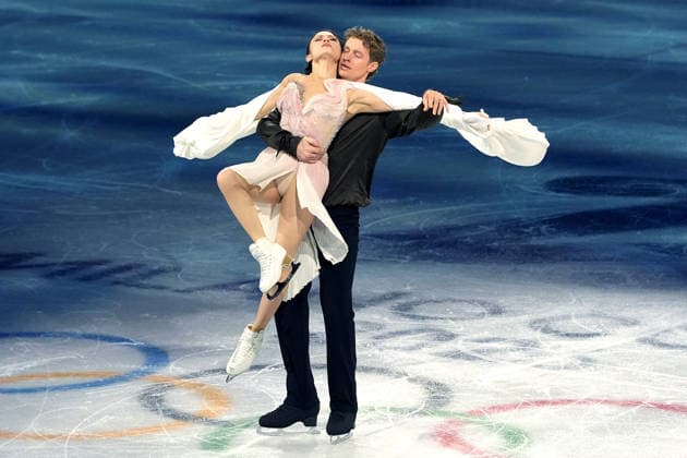 Pn Milano 21 02 2026 - Olimpiadi Milano Cortina 2026 Figure skating, Eiskunstlauf Exhibition foto Image nella foto: Evan Bates-Madison Chock 