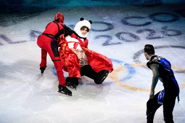 260221 Mikhail Shaidorov of Kazakhstan perform in the Figure skating, Eiskunstlauf Exhibition Gala during day 15 of the 2026 Winter Olympics on February 21, 2026 in Milan. Photo: Carl Sandin BILDBYRAN kod CS CS0890 konstakning figure skating kunstlop Olympic Games, Olympische Spiele, Olympia, OS olympics winter olympics os ol olympiska spel vinter-os olympiske leker milano cortina 2026 milan cortina 2026 milano cortina 2026 olympic games milano cortina 2026 winter olympic games milano cortina-os milano cortina-ol vinter-ol 15 bbeng *** 260221 Mikhail Shaidorov of Kazakhstan perform in the figure skating Exhibition Gala during day 15 of the 2026 Winter Olympics on February 21, 2026 in Milan Photo Carl Sandin BILDBYRAN kod CS CS0890 konstakning figure skating kunstlop olympic games olympics winter olympics os ol olympiska spel vinter os olympiske leker milano cortina 2026 milan cortina 2026 milano cortina 2026 olympic games milano cortina 2026 winter olympic games milano cortina os milano cortina ol vinter ol 15 bbeng  Copyright: CARLxSANDIN BB260221CS109