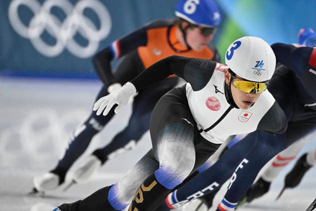 Shomu Sasaki (JPN) Speed skating, Eisschnelllauf Men Mass Start at the Milano Speed Skating Stadium during the Milano Cortina 2026 Olympic Winter games, Winterspiele,Spiele, Summer games 21 February 2026, Milan, Italy. Noxthirdxpartyxsales  aflo_320797211