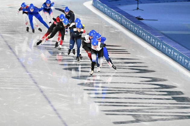 Momoka Horikawa (JPN) Speed skating, Eisschnelllauf Women Mass Start at the Milano Speed Skating Stadium during the Milano Cortina 2026 Olympic Winter games, Winterspiele,Spiele, Summer games 21 February 2026, Milan, Italy. Noxthirdxpartyxsales  aflo_320796946