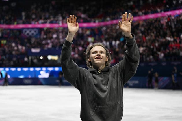 Ilia MALININ (USA), FEBRUARY 21, 2026 - Figure skating, Eiskunstlauf : Gala Exhibition during the Milano Cortina 2026 Olympic Winter games, Winterspiele,Spiele, Summer games at Milano Ice Skating Arena in Milan, Italy. Noxthirdxpartyxsales  aflo_320798845