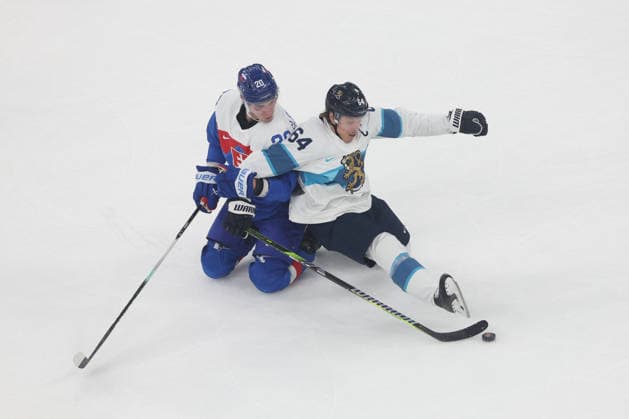 Ice hockey, Eishockey - Milano Cortina 2026 Winter Olympics: Day 15 Mikael Granlund and Martin Gernat participate in the Ice Hockey Men s Bronze Medal Game between Slovakia and Finland on day fifteen of the Milano Cortina 2026 Winter Olympic Games, Olympische Spiele, Olympia, OS at Milano Santagiulia Ice Hockey Arena in Milan, Italy, on February 21, 2026. Milano Italy  Copyright: xMattiaxMarteganix originalFilename:martegani-serieami260221_npqCM.jpg
