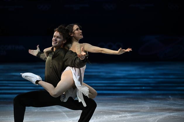 Madison Chock Evan Bates (USA) during FSK Exhibition Gala, Skating race in Milano, Italy, February 21 2026  Copyright: xFilippoxTomasi IPAxSportx xipa-agency.netx xx IPA_71844365 IPA_Agency_IPA71844365