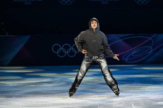 ALTRO - Pattinaggio - FSK Exhibition Gala Ilia Malinin (USA) during FSK Exhibition Gala, Skating race in Milano, Italy, February 21 2026 Milano Italy  Copyright: xIPAxSport ABACAx