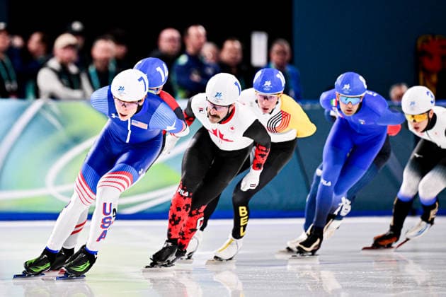 Speed skating, Eisschnelllauf Men s Mass Start, Speed Skating, at the Olympic Winter games, Winterspiele,Spiele, Summer games Milano Cortina 2026, at Milano Speed Skating Stadium, on February 21, 2026 in Milan, Italy. Noxthirdxpartyxsales  aflo_320799980