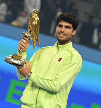 Qatar ExxonMobil Open 2026 Mens Final Winner Carlos Alcaraz (ESP)