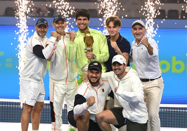 Qatar ExxonMobil Open 2026 Mens Final Winner Carlos Alcaraz (ESP)