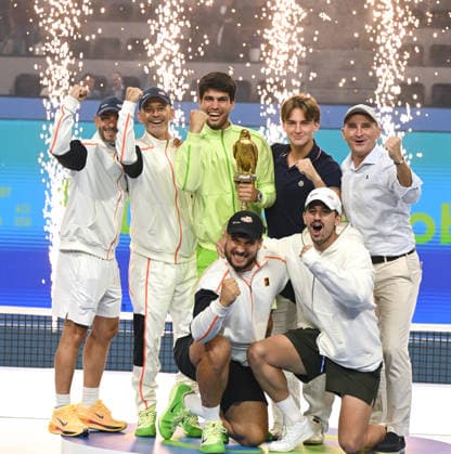 Qatar ExxonMobil Open 2026 Mens Final Winner Carlos Alcaraz (ESP)