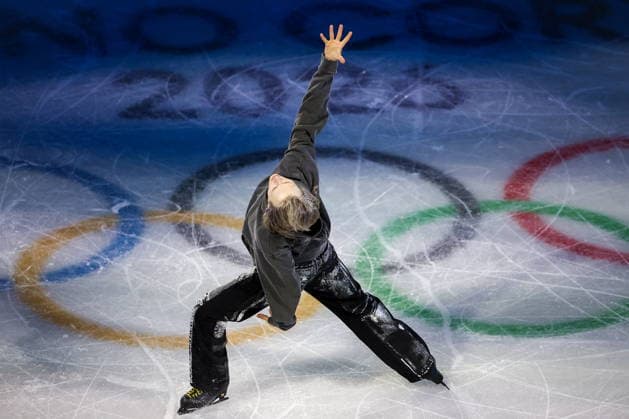 ITALY, MILAN - FEBRUARY 21, 2026: Ilia Malinin of the United States performs during the Figure skating, Eiskunstlauf exhibition gala at the 2026 Winter Olympic Games, Olympische Spiele, Olympia, OS at Milano Ice Skating Arena. Peter Kovalev TASS  89065721