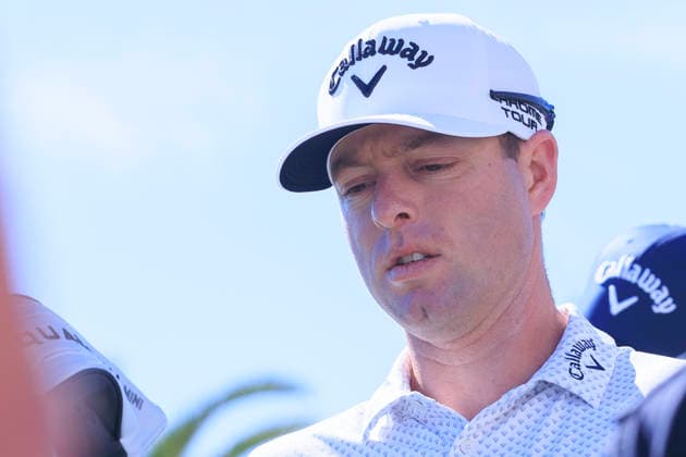 February 21, 2026, Pacific Palisades, California, USA: Max Greyserman during Round 3 of the 2026 Genesis Invitational Golf Tournament on Saturday February 21, 2026 at the Riviera Country Club in Pacific Palisades, California. ARIANA RUIZ PI Pacific Palisades USA - ZUMAp124 20260221_zaa_p124_033 Copyright: xArianaxRuizx