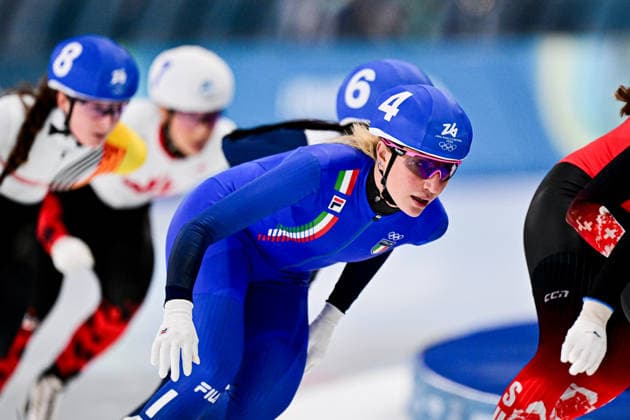 LOLLOBRIGIDA Francesca (ITA), during Speed skating, Eisschnelllauf Women s Mass Start, Speed Skating, at the Olympic Winter games, Winterspiele,Spiele, Summer games Milano Cortina 2026, at Milano Speed Skating Stadium, on February 21, 2026 in Milan, Italy. Noxthirdxpartyxsales  aflo_320800739