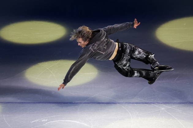 ITALY, MILAN - FEBRUARY 21, 2026: Ilia Malinin of the United States performs during the Figure skating, Eiskunstlauf exhibition gala at the 2026 Winter Olympic Games, Olympische Spiele, Olympia, OS at Milano Ice Skating Arena. Peter Kovalev TASS  89065885