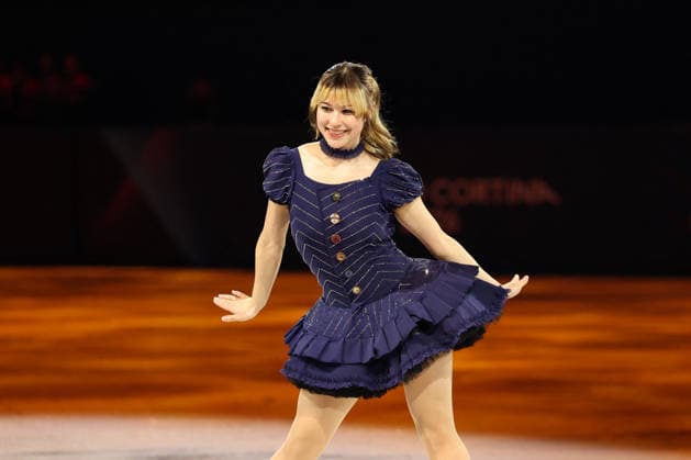 Winter Olympics - Figure skating, Eiskunstlauf Exhibition Gala Alysa Liu of Team United States performs during the Figure Skating Exhibition Gala on day fifteen of the Milano Cortina 2026 Winter Olympic Games, Olympische Spiele, Olympia, OS at Milano Ice Skating Arena on February 21, 2026 in Milan, Italy. Photo by Alexis Jumeau ABACAPRESS.COM Milan Italy  Copyright: xJumeauxAlexis ABACAx