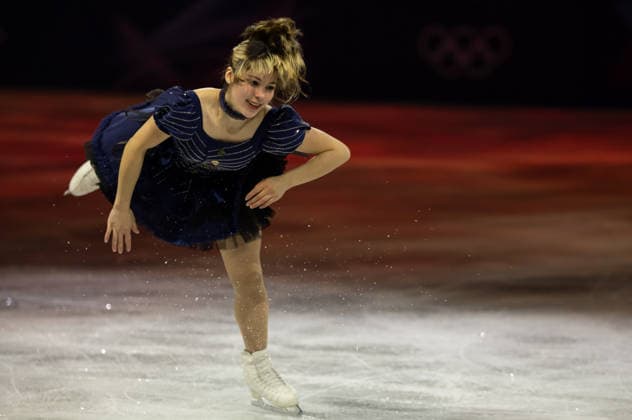 February 21, 2026, Milano, Lombardy, Italy: Gold medal winner Alysa Liu of the United States performs in the Figure skating, Eiskunstlauf Gala during the 2026 Winter Olympics at the Milano Ice Skating Arena on Saturday in Milano. Olympics 2026: Milano Cortina: Figure Skating Men s  - ZUMAj89_ 20260221_oly_j89_154 Copyright: xPaulxKitagakixJr.x