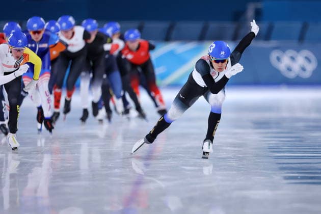 Motonaga Arito (JPN), FEBRUARY 21, 2026 - Speed skating, Eisschnelllauf : Men s Mass Start Semi-final during the Milano Cortina 2026 Olympic Winter games, Winterspiele,Spiele, Summer games at Milano Speed Skating Stadium in Milan, Italy. Noxthirdxpartyxsales  aflo_320831531