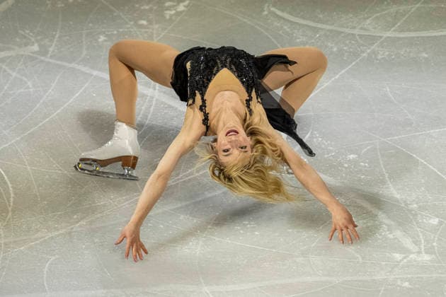 Figure skating, Eiskunstlauf - Milano Cortina 2026 Winter Olympics: Day 15 Amber Glenn during Milano Cortina 2026 Winter Olympics Figure Skating exhibition gala at Milano Ice Skating Arena in Milan on February 21, 2026 Milano Italy  Copyright: xAndrzejxIwanczukx originalFilename:iwanczuk-figuresk260222_npOIl.jpg