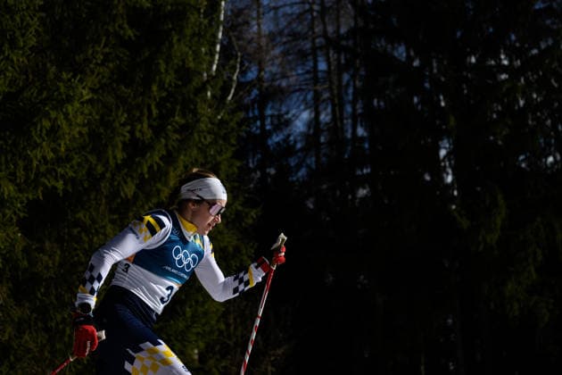 260222 Ebba Andersson of Sweden competes in the women s 50km classic technique cross-country skiing race during day 16 of the 2026 Winter Olympics on February 22, 2026 in Val di Fiemme. Photo: Maxim Thore BILDBYRAN kod MT MT1003 sweden sverige skidor cross-country skiing langrenn Olympic Games, Olympische Spiele, Olympia, OS olympics winter olympics os ol olympiska spel vinter-os olympiske leker milano cortina 2026 milan cortina 2026 milano cortina 2026 olympic games milano cortina 2026 winter olympic games milano cortina-os milano cortina-ol vinter-ol 16 bbeng *** 260222 Ebba Andersson of Sweden competes in the women s 50km classic technique cross country skiing race during day 16 of the 2026 Winter Olympics on February 22, 2026 in Val di Fiemme Photo Maxim Thore BILDBYRAN kod MT MT1003 sweden sverige skidor cross country skiing langrenn olympic games olympics winter olympics os ol olympiska spel vinter os olympiske leker milano cortina 2026 milan cortina 2026 milano cortina 2026 olympic games milano cortina 2026 winter olympic games milano cortina os milano cortina ol vinter ol 16 bbeng  Copyright: MAXIMxTHORE BB260222MT024