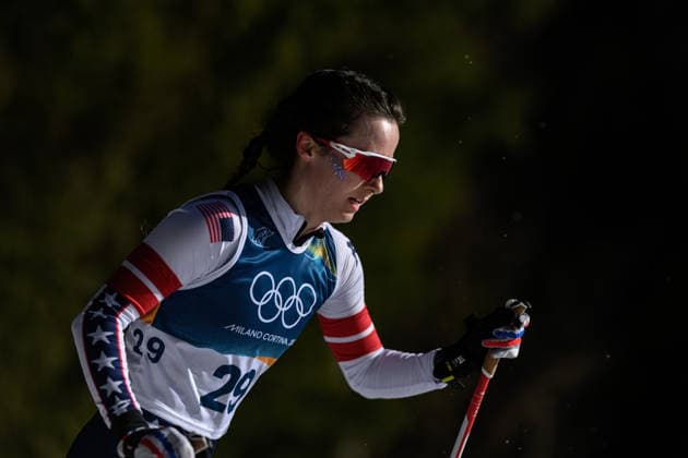 260222 Kendall Kramer of USA competes in the women s 50km classic technique cross-country skiing race during day 16 of the 2026 Winter Olympics on February 22, 2026 in Val di Fiemme. Photo: Maxim Thore BILDBYRAN kod MT MT1003 skidor cross-country skiing langrenn Olympic Games, Olympische Spiele, Olympia, OS olympics winter olympics os ol olympiska spel vinter-os olympiske leker milano cortina 2026 milan cortina 2026 milano cortina 2026 olympic games milano cortina 2026 winter olympic games milano cortina-os milano cortina-ol vinter-ol 16 bbeng *** 260222 Kendall Kramer of USA competes in the women s 50km classic technique cross country skiing race during day 16 of the 2026 Winter Olympics on February 22, 2026 in Val di Fiemme Photo Maxim Thore BILDBYRAN kod MT MT1003 skidor cross country skiing langrenn olympic games olympics winter olympics os ol olympiska spel vinter os olympiske leker milano cortina 2026 milan cortina 2026 milano cortina 2026 olympic games milano cortina 2026 winter olympic games milano cortina os milano cortina ol vinter ol 16 bbeng  Copyright: MAXIMxTHORE BB260222MT041