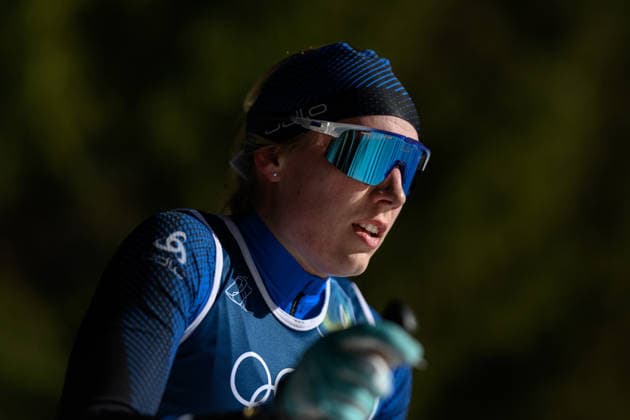 260222 Kaidy Kaasiku of Estonia competes in the women s 50km classic technique cross-country skiing race during day 16 of the 2026 Winter Olympics on February 22, 2026 in Val di Fiemme. Photo: Maxim Thore BILDBYRAN kod MT MT1003 skidor cross-country skiing langrenn Olympic Games, Olympische Spiele, Olympia, OS olympics winter olympics os ol olympiska spel vinter-os olympiske leker milano cortina 2026 milan cortina 2026 milano cortina 2026 olympic games milano cortina 2026 winter olympic games milano cortina-os milano cortina-ol vinter-ol 16 bbeng *** 260222 Kaidy Kaasiku of Estonia competes in the women s 50km classic technique cross country skiing race during day 16 of the 2026 Winter Olympics on February 22, 2026 in Val di Fiemme Photo Maxim Thore BILDBYRAN kod MT MT1003 skidor cross country skiing langrenn olympic games olympics winter olympics os ol olympiska spel vinter os olympiske leker milano cortina 2026 milan cortina 2026 milano cortina 2026 olympic games milano cortina 2026 winter olympic games milano cortina os milano cortina ol vinter ol 16 bbeng  Copyright: MAXIMxTHORE BB260222MT043