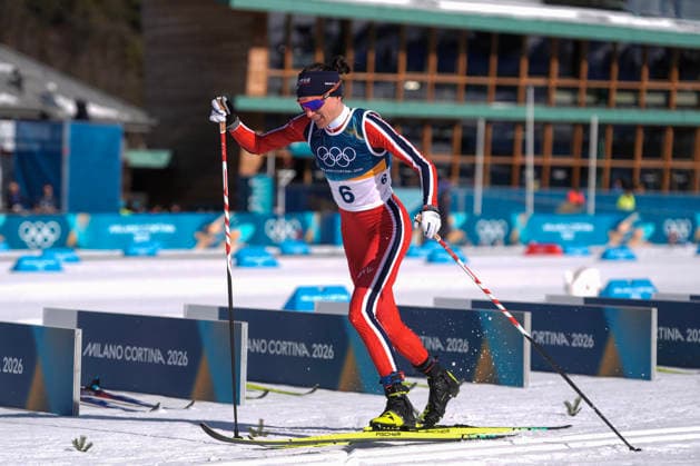 Winter Olympics in Milan Cortina 2026 Val di Fiemme, Italy 20260222. Heidi Weng from Norway after ski change during the women s 50 km classic at Lago di Tesereo during the Winter Olympics in Milano Cortina 2026. Photo: Terje Pedersen NTB Val di Fiemme Italy EDITORIAL USE ONLY. RESTRICTED USE FOR BETTING COMPANIES Ref:_SPOl_p5ptr50pw.jpg *** Winter Olympics in Milan Cortina 2026 Val di Fiemme, Italy 20260222 Heidi Weng from Norway after ski change during the women s 50 km classic at Lago di Tesereo during the Winter Olympics in Milano Cortina 2026 Photo Terje Pedersen NTB Val di Fiemme Italy EDITORIAL USE ONLY RESTRICTED USE FOR BETTING COMPANIES  Copyright: xTerjexPedersenx xNTBx